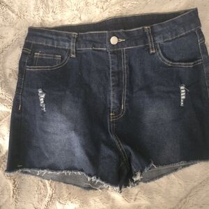 2/20 Denim Blue Women's Shorts